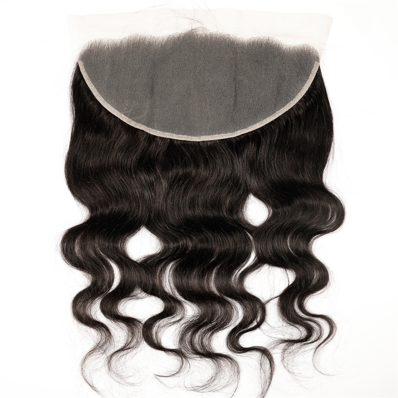 Virgin Human Hair Body Wave 13x4 13x6 Transparent Lace Frontal - 图片 3